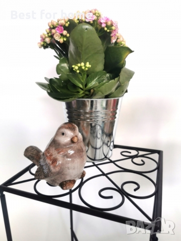 Метални маси/ поставки за растения и декорация- комплект от 2 бр., снимка 5 - Декорация за дома - 36081615