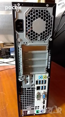 Hp Elitedesk 800 G2 sff I5 6500 ram 8gb ssd 256gb nvme hdd 500gb, снимка 2 - За дома - 56164445