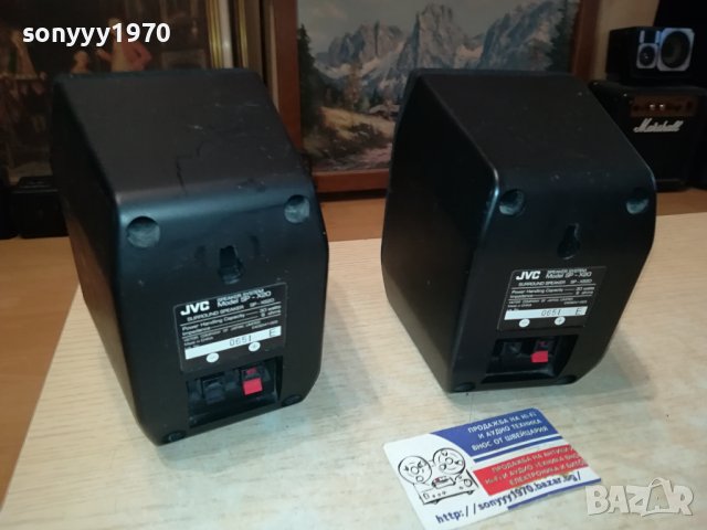 JVC SP-XS20 30W/8OHM-2БР ТОНКОЛОНИ 2507231611, снимка 4 - Тонколони - 41655747