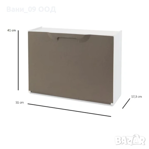 Компактен стенен шкаф за обувки , снимка 4 - Шкафове - 53272822