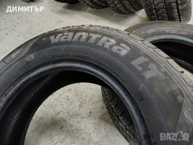 2бр.летни гуми HANKOOK 205 65 15C DOT19 цена за брой, снимка 5 - Гуми и джанти - 50014849