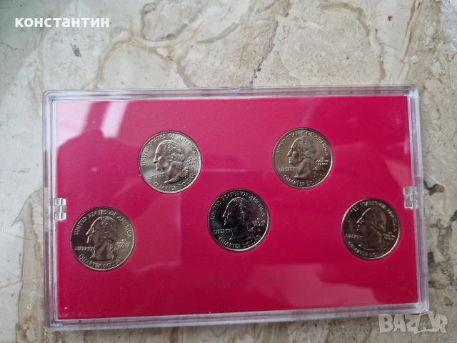 сет монети САЩ 2001г, снимка 3 - Нумизматика и бонистика - 52703125