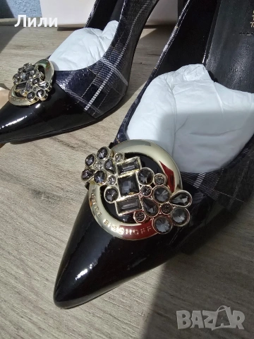 Елегантни нови обувки естествена кожа Jorge Bischoff размер 40 , снимка 7 - Дамски обувки на ток - 53801825