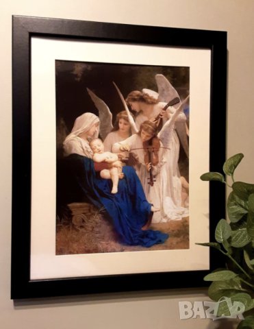 3D Картина "Песен на ангелите" 40 x40 , снимка 1 - Картини - 44325361