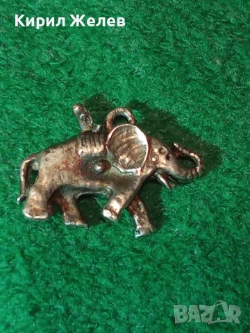 СРЕБЪРНО СЛОНЧЕ Фигурален АРТ ПЕНДАНТ - ВИСОКА ПРОБА СРЕБРО Стара РЪЧНА ХУДОЖЕСТВЕНА ИЗРАБОТКА 38497