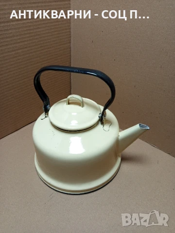 Соц Стар Емайлиран Чайник.