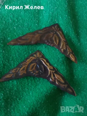 ВЪЗРОЖДЕНСКИ МЕДНИ УКРАШЕНИЯ АПЛИКАЦИИ с ОРНАМЕНТИ ЦВЕТЯ 12304, снимка 9 - Други - 30523564