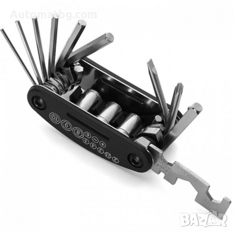 Чантичка с инструменти за велосипед Automat, Черна, снимка 5 - Аксесоари за велосипеди - 36215595