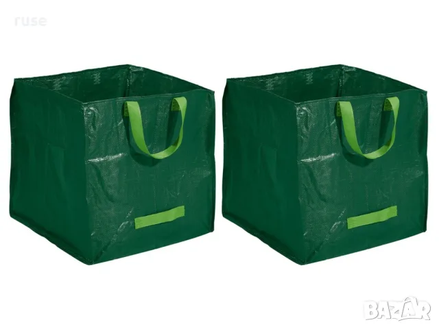 Комплект 2 бр. градински чували Parkside 125L – градинска торба за листа и отпадъци