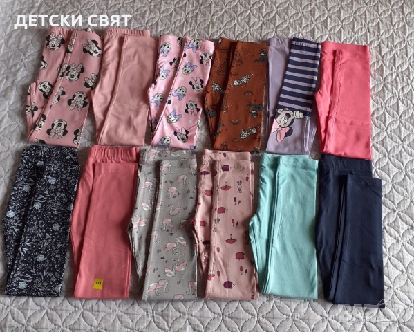 Нови детски клинчета и блузи от 2 до  10 години