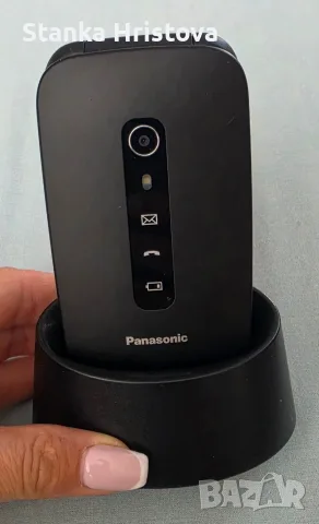 Мобилен телефон Panasonic KX-TU 550 EXB. , снимка 2 - Други - 55825642