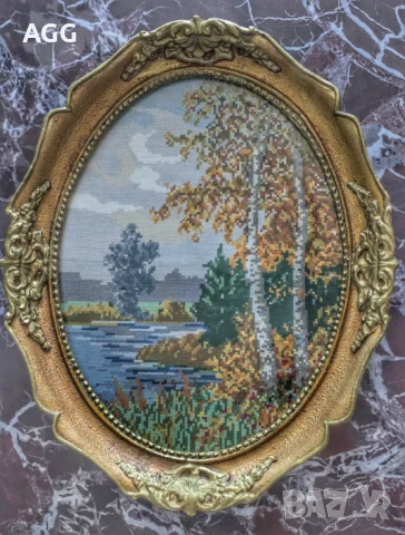 Гоблен "Есен" от поредицата пейзажи на Вилер