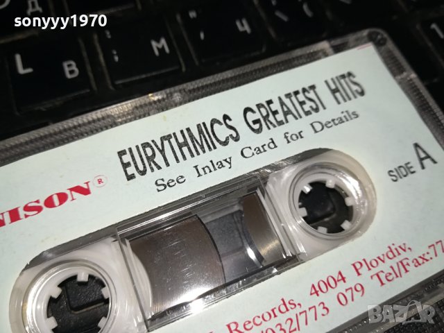 Eurythmics Greatest Hits-ORIGINAL TAPE Unison касета 1902241600, снимка 9 - Аудио касети - 44370036