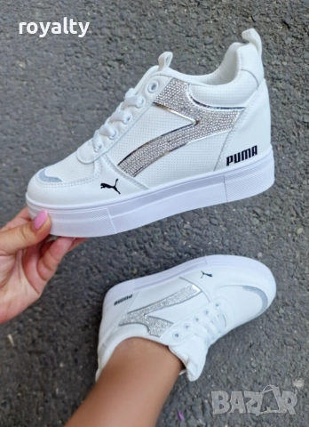 Puma Дамски Бели Маратонки 36-40 Номер
