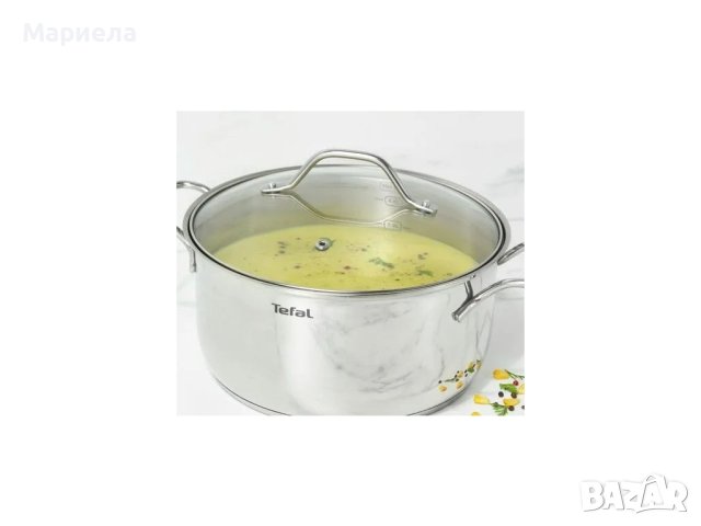 Комплект тенджери INTUITION B864SA74, 10 бр., Tefal / Индукционен комплект съдове за готвене, снимка 3 - Съдове за готвене - 41619684