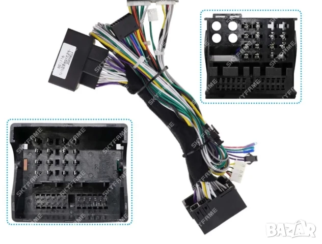 Кабел, за MERCEDES, E Class W212 E200 E300 S212, GLK, букса, мултимедия, навигация, китайска андроид, снимка 3 - Аксесоари и консумативи - 50715873
