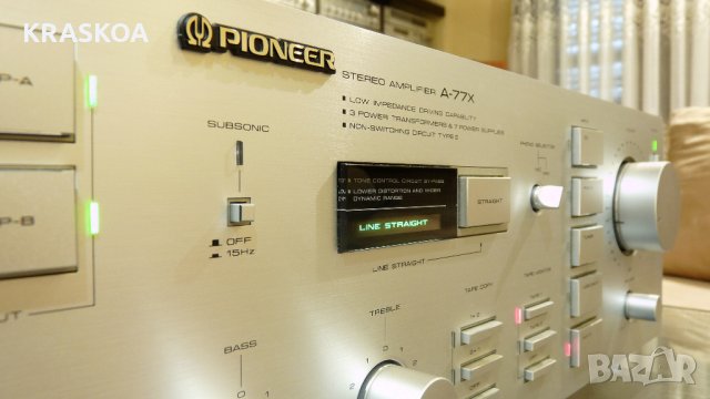 PIONEER A-77X , снимка 11 - Ресийвъри, усилватели, смесителни пултове - 33834109