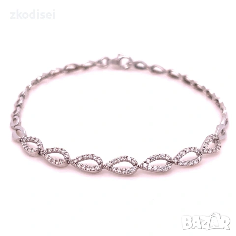 Златна дамска гривна 3,46гр. 17,5см. 14кр. проба:585 модел:36645-6