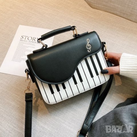 Малка дамска чанта Piano, снимка 4 - Чанти - 41477311