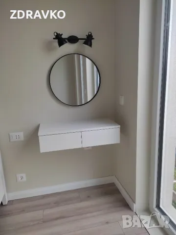 Нова стенна тоалетка Снежно бяло , снимка 1