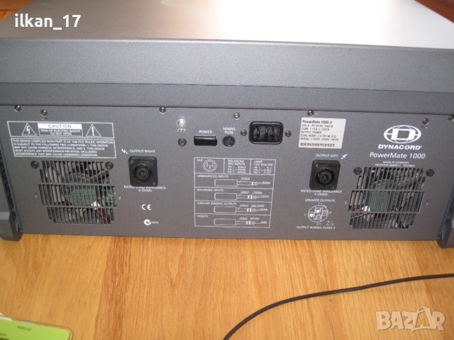 DYNACORD PowerMate 1000-2 2 x 700W Внос От Германия НОВ!, снимка 5 - Ресийвъри, усилватели, смесителни пултове - 53847684