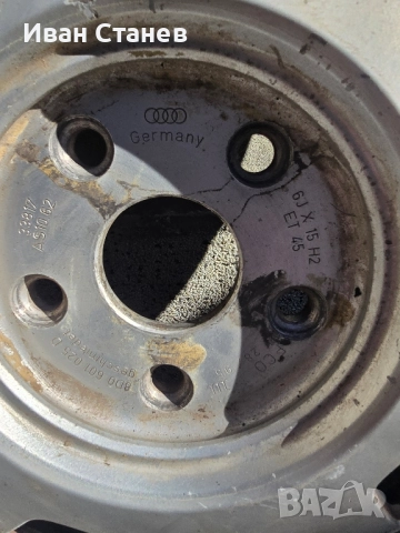 джанти 15" 5х112 ц.о 57.1 audi /vw, снимка 9 - Гуми и джанти - 52269715
