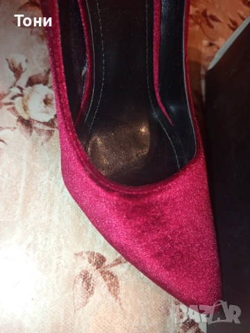 Дамски Обувки на Висок Ток 39, снимка 4 - Дамски обувки на ток - 52406636