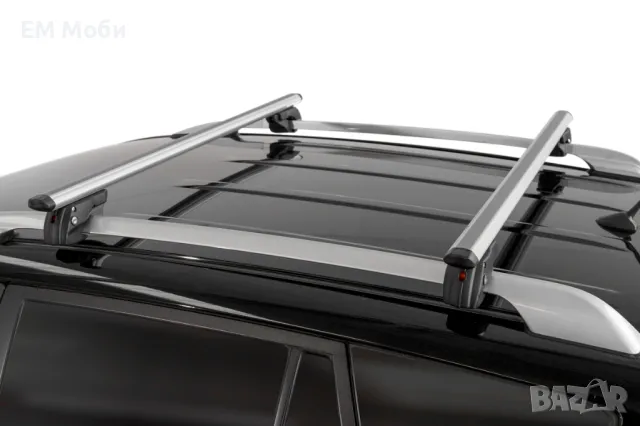 Напречни греди багажник MENABO Dozer XXL за стандартен рейлинг 150см, снимка 3 - Аксесоари и консумативи - 47534709