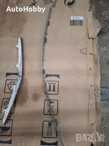 ЛАЙСНА ХРОМ капак БАГАЖНИК MERCEDES Е класа купе, снимка 3 - Части - 50174647