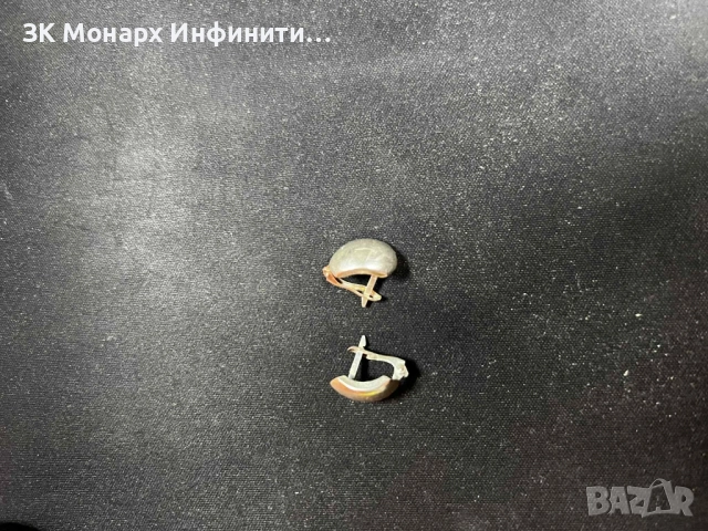 сребърни обеци 