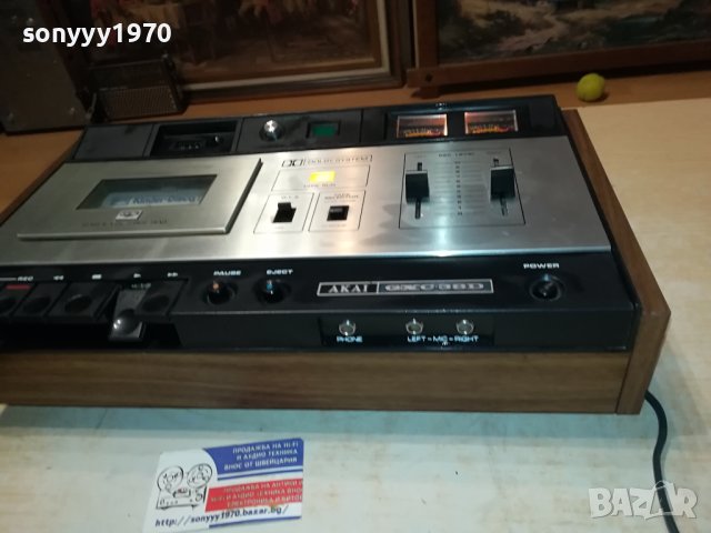 AKAI GXC-38D DECK-MADE IN JAPAN ВНОС SWEDEN L1106231101, снимка 6 - Декове - 41097616
