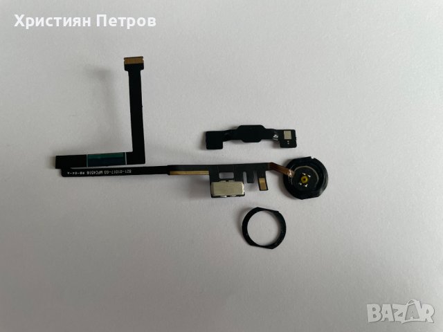 Home бутон, лентов кабел с капачка за iPad 9.7 (2018) / iPad 6 A1954 A1893, снимка 2 - Резервни части за телефони - 40594326