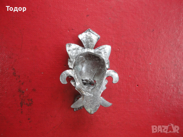 Старинно чукало лъв миниатюура , снимка 4 - Колекции - 44714467
