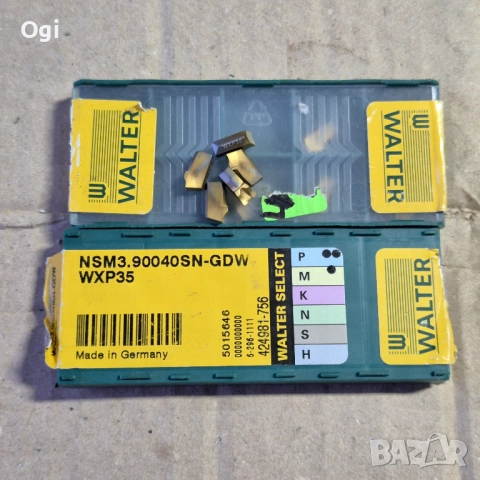 Твърдосплавни пластини WALTER пластини твърдосплавни , снимка 3 - Други инструменти - 51850285