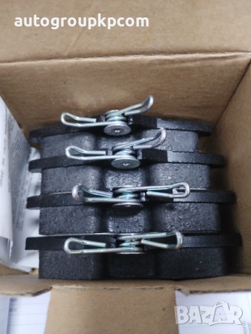 ABE C2W001ABE - Комплект спирачни накладки, задна ос 