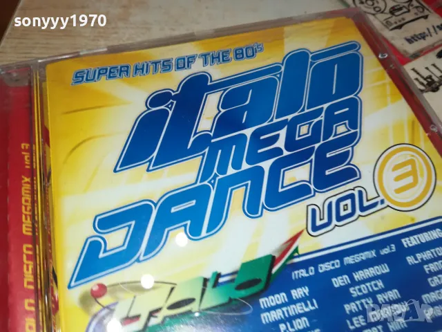 ITALO MEGA DANCE VOL 3 CD 0604251725, снимка 3 - CD дискове - 49783864