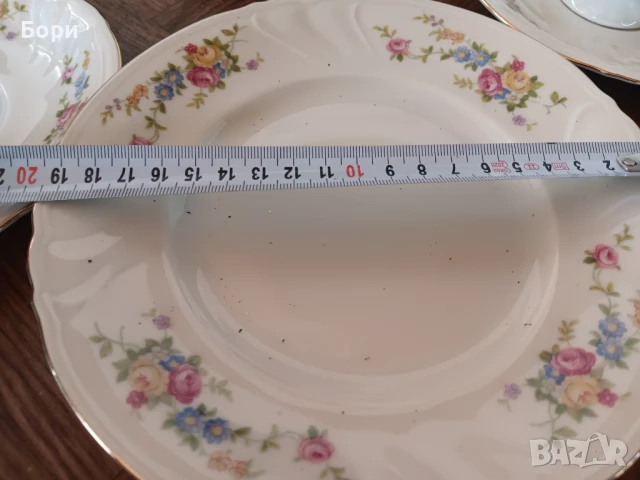 Порцелан Bavaria Edelstein Maria Theresia, снимка 12 - Сервизи - 51407241