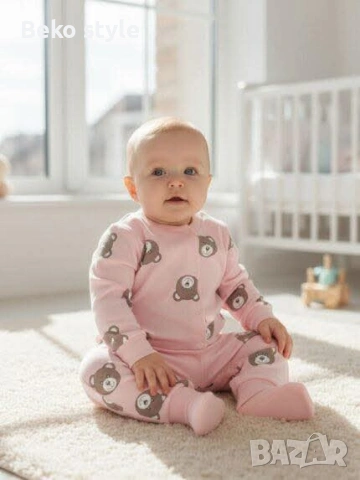 Нежни бебешки ромпъри Различни Модели, снимка 2 - Бодита за бебе - 53435261
