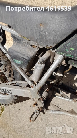 Kawasaki Kx Кавазаки Кх оборудвана рама кросов мотор без двигател , снимка 15 - Мотоциклети и мототехника - 53670750