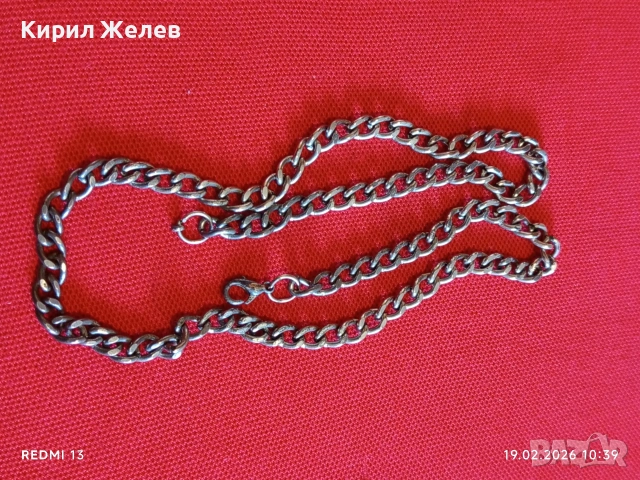 Красив ланец неръждаема стомана стил и елегантност 51267, снимка 3 - Колиета, медальони, синджири - 53531939