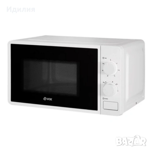Микровълнова фурна VOX M-30, 700W, 20л с механичен таймер, снимка 8 - Микровълнови - 53501322
