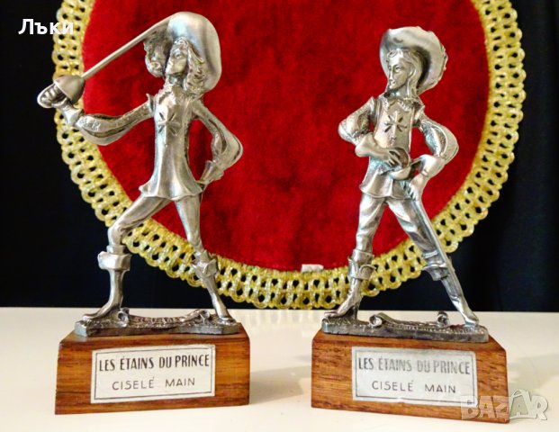 Статуетка от калай,фигура на Атос,мускетар. , снимка 9 - Статуетки - 41899771