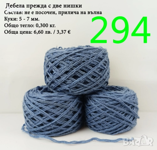 Евтини прежди в малки количества - нови и остатъци , снимка 3 - Други - 52042496