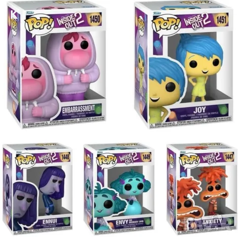 Funko Pop фигурки Отвътре Навън/Inside Out 2 фигурки Фънко Поп
