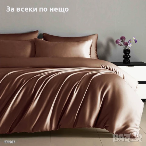Луксозен Комплект От Висококачествен Памучен Сатен - Налични Код P635, снимка 2 - Спално бельо - 50569924