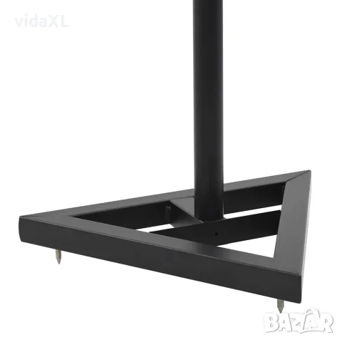 vidaXL Студийни стойки за мониторни тонколони, 2 бр, черни, стомана, снимка 7 - Тонколони - 56147673