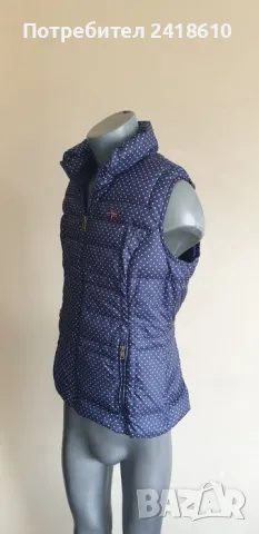Napapijri Down Womens Vest Size L / XL ОРИГИНАЛ! Дамски Пухен Елек!, снимка 7 - Якета - 49665643