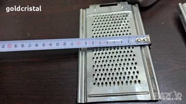 ретро метално ренде с приставки , снимка 4 - Антикварни и старинни предмети - 49014386