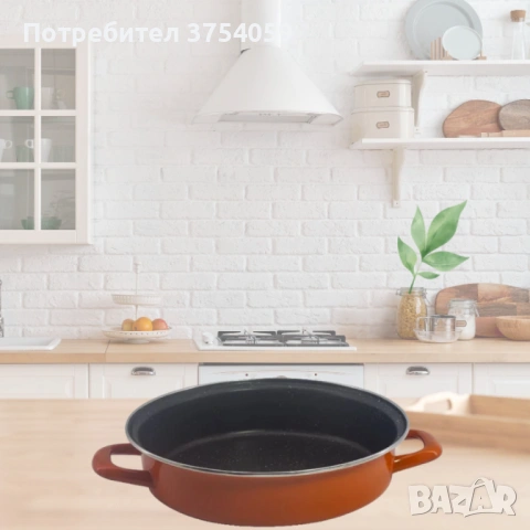Тава Rosberg, различни размери, оранжева/въгл.стомана с незалеп.покр., снимка 4 - Съдове за готвене - 53074861
