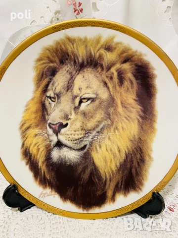 порцеланова чиния за стена 8 , снимка 2 - Декорация за дома - 51183968